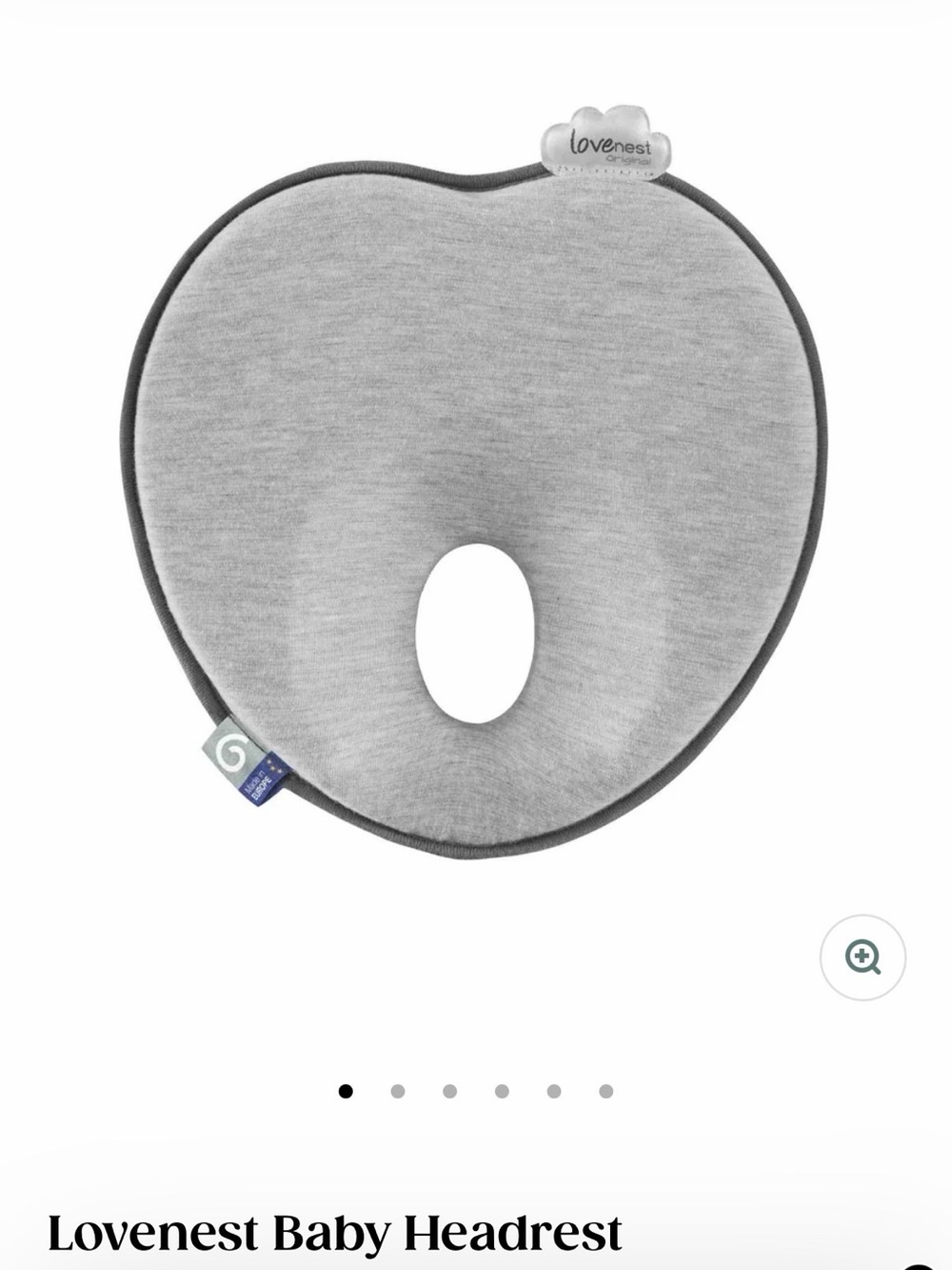 Baby Headrest - Infant Head Support Pillow